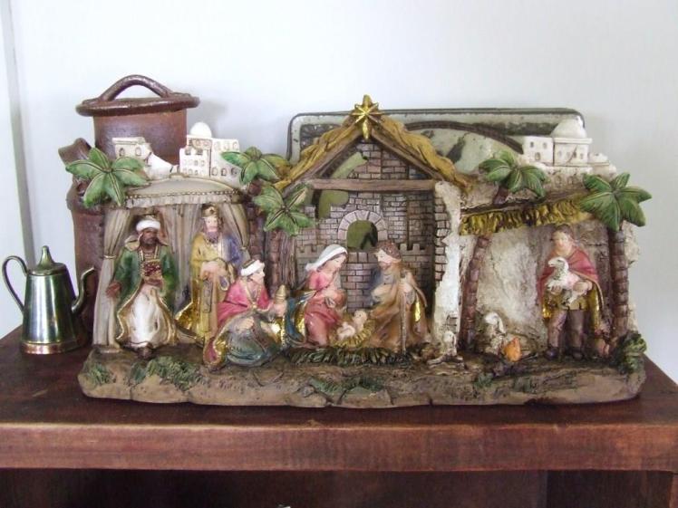Nativity set